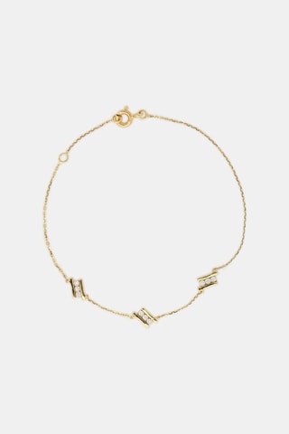 Bracelet - Or jaune 18 carats et diamants