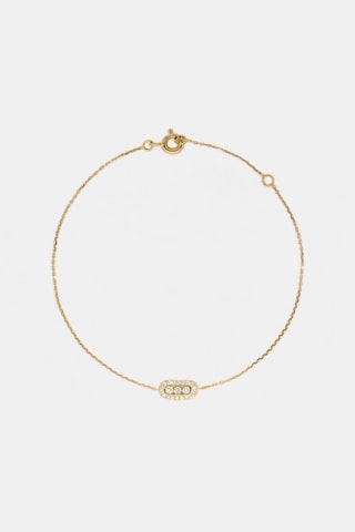 Bracelet - Or jaune 18 carats et diamants