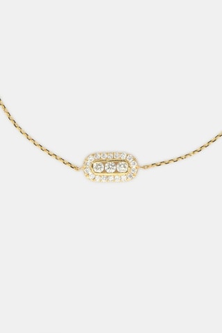 Bracelet - Or jaune 18 carats et diamants
