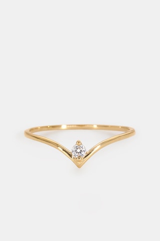 Bague - Or jaune 18 carats
