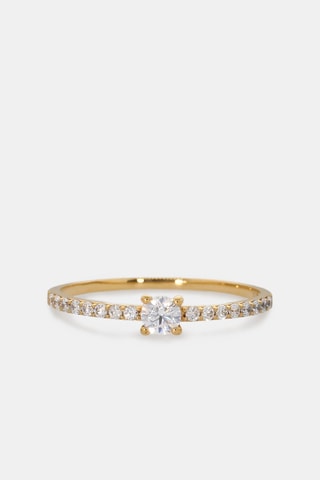 Bague - Or jaune 18 carats