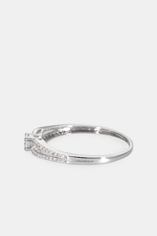 Bague - Or blanc 18 carats