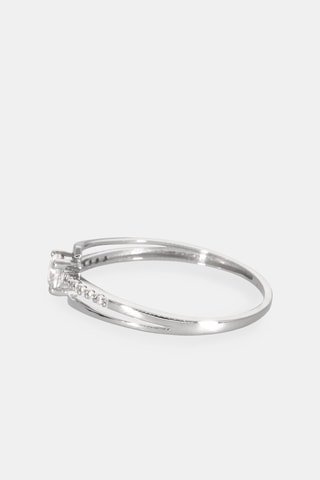 Bague - Or blanc 18 carats