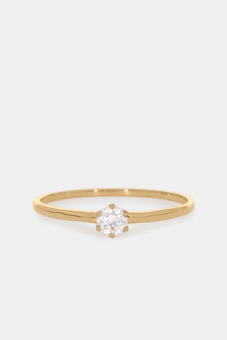 Bague - Or jaune 18 carats