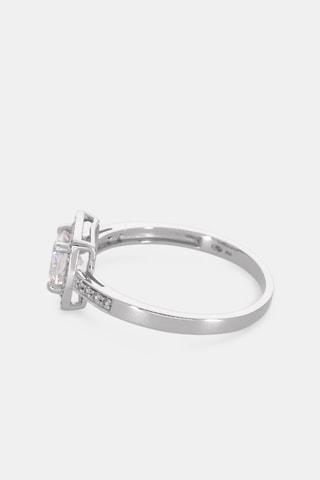 Bague - Or blanc 18 carats