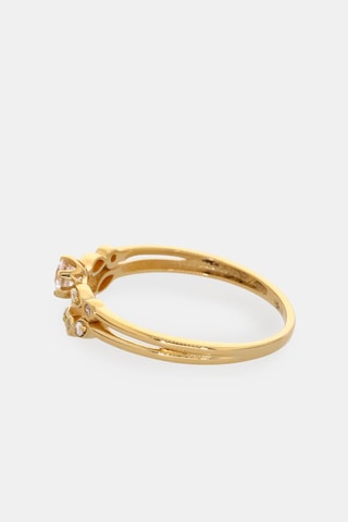 Bague - Or jaune 18 carats
