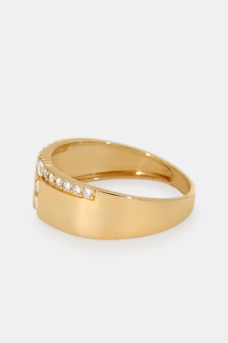 Bague - Or jaune 18 carats