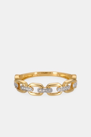 Bague - Or jaune 18 carats
