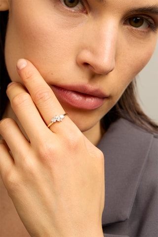 Bague - Or jaune 18 carats