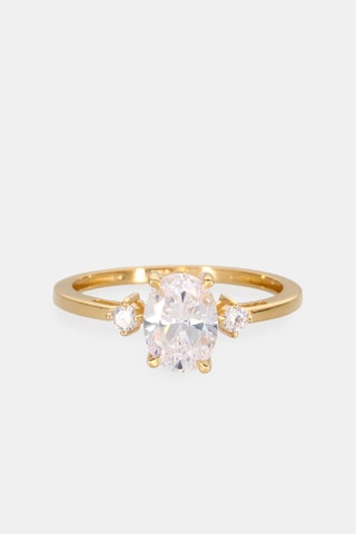 Bague - Or jaune 18 carats