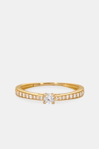 Bague - Or jaune 18 carats