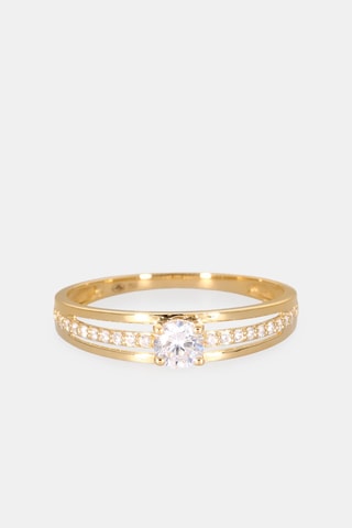Bague - Or jaune 18 carats