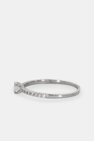 Bague - Or blanc 18 carats