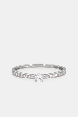 Bague - Or blanc 18 carats
