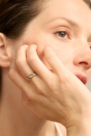 Bague - Or jaune 18 carats
