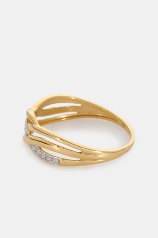 Bague - Or jaune 18 carats