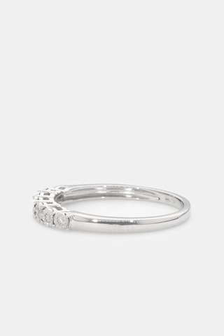 Bague - Or blanc et diamants