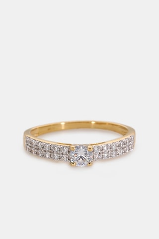 Bague - Or jaune 18 carats