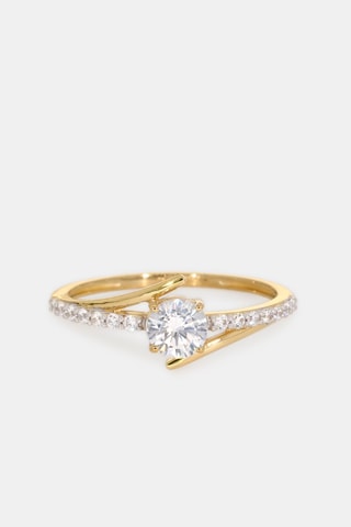 Bague - Or jaune 18 carats