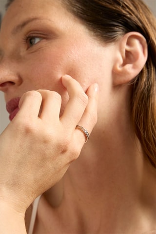 Bague - Or blanc 18 carats et diamants