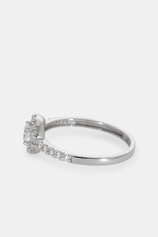 Bague - Or blanc 18 carats