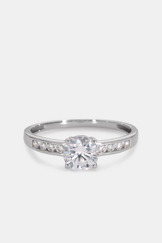 Bague - Or blanc 18 carats