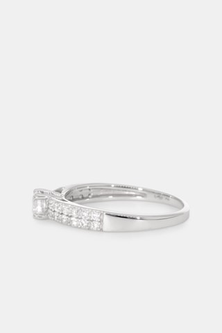 Bague - Or blanc 18 carats