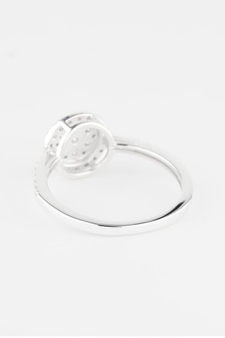 Bague - Or blanc et diamants