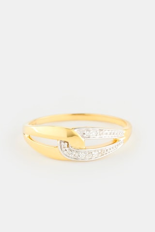 Bague - Or jaune et diamants