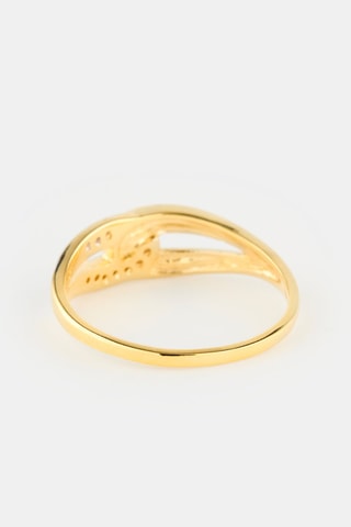 Bague - Or jaune et diamants
