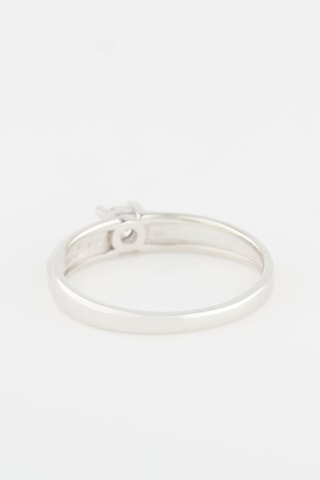 Bague - Or blanc et diamants