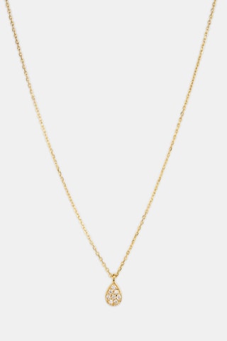 Collier - Or jaune 18 carats et diamants