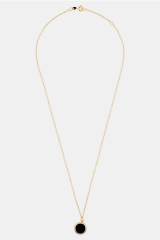 Collier - Or jaune 18 carats et onyx