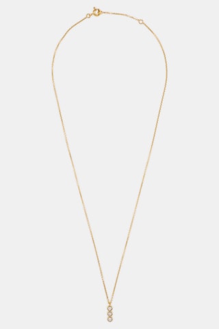 Collier - Or jaune 18 carats et diamants