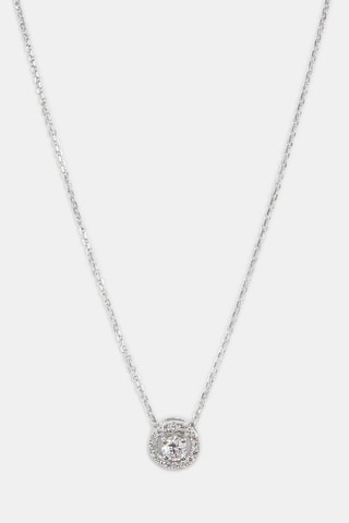Collier - Or blanc 18 carats et diamants