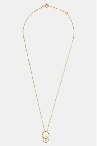 Collier - Or jaune 18 carats et diamant