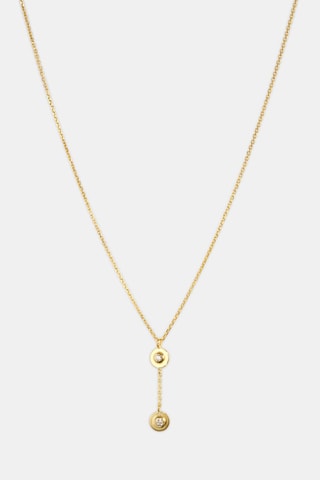 Collier - Or jaune 18 carats et diamant