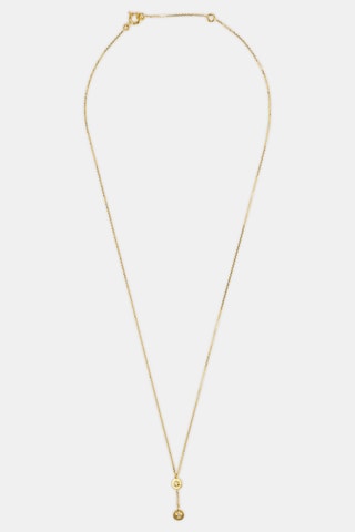 Collier - Or jaune 18 carats et diamant
