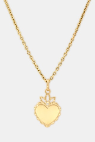 Collier - Or jaune et diamants