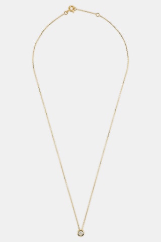 Collier - Or jaune 18 carats et diamant
