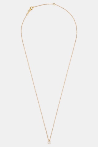 Collier - Or jaune 18 carats et diamant