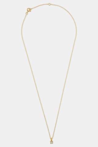 Collier - Or jaune 18 carats et diamant