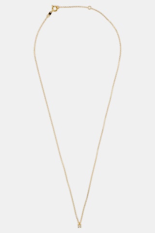 Collier - Or jaune 18 carats et diamant