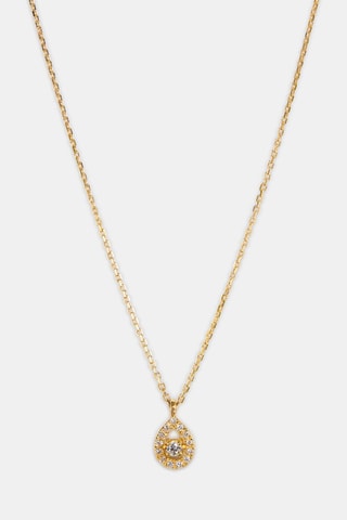 Collier - Or jaune 18 carats et diamants