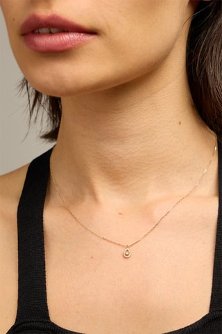 Collier - Or jaune 18 carats et diamants