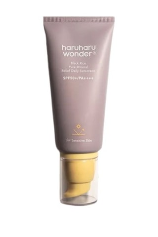 Protetor solar Haruharu wonder Black Rice Pure Mineral SPF50+ - 50 ml