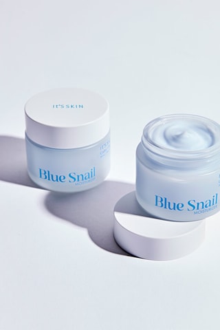 Creme hidratante com caracóis azul - Para peles sensíveis e secas 50 ml