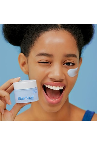 Creme hidratante com caracóis azul - Para peles sensíveis e secas 50 ml