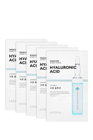Máscara com ácido hialurónico para o rosto - 30 ml