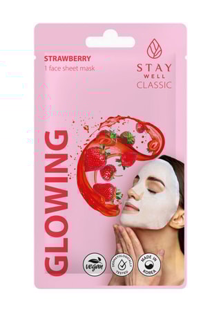 Máscara calmante com morango - 22 g